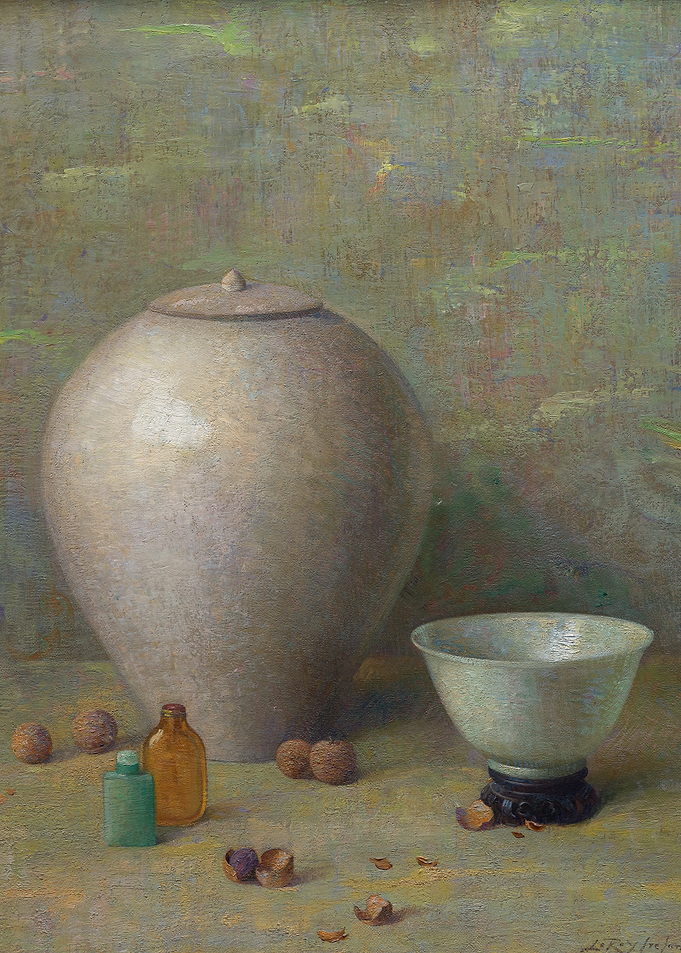 Still Life with Jar and Bowl