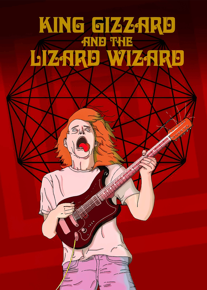 King Gizzard and the Lizard Wizard Poster