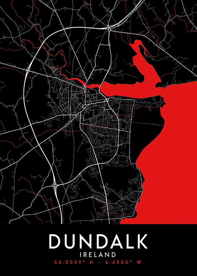 Dundalk Dark Map