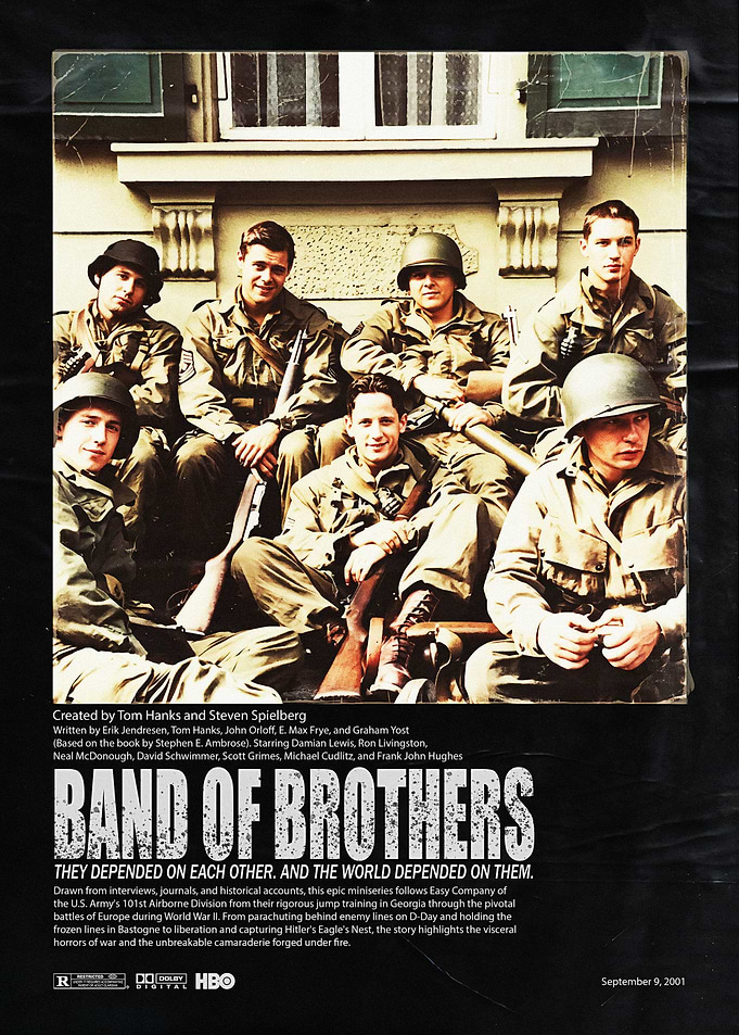 Band of Brothers TV Series Poster