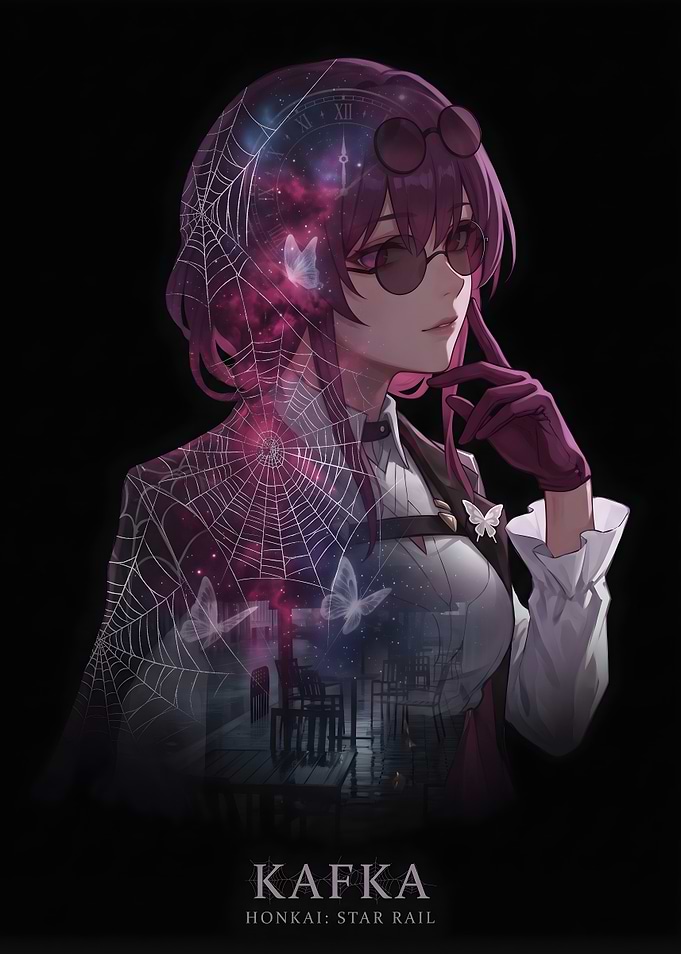 Kafka Honkai Star Rail Portrait