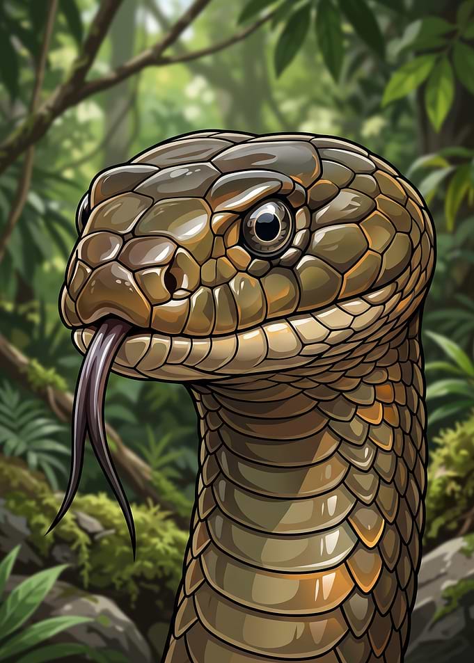 Inland Taipan snake