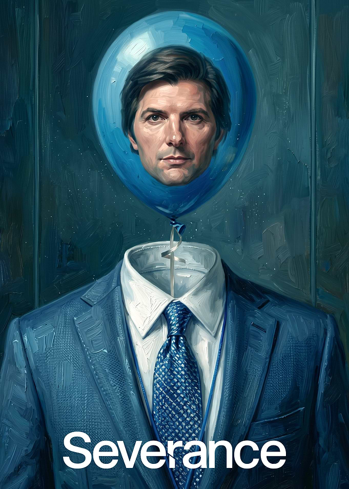 Severance Mark Scout Balloon Portrait