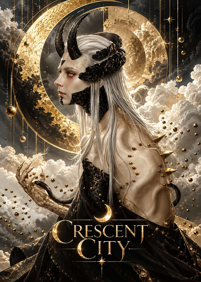 Crescent City Fantasy Character Art