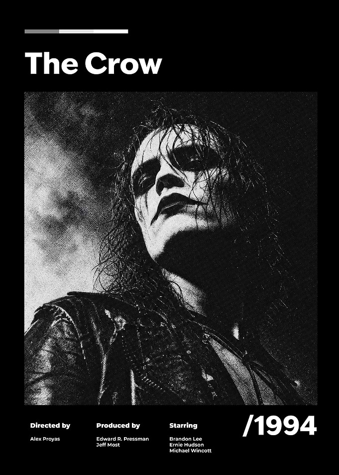 The Crow 1994 Movie Poster