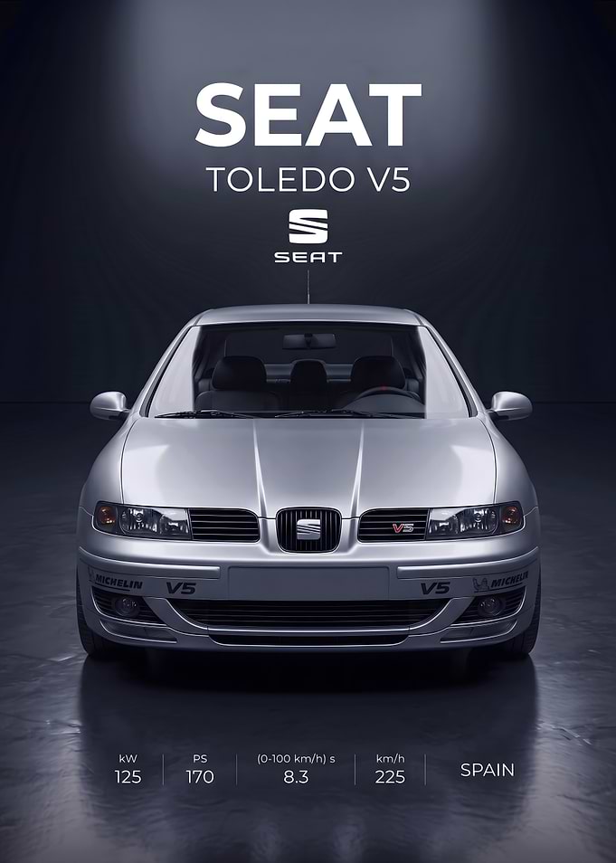 SEAT Toledo V5 Promotional Poster