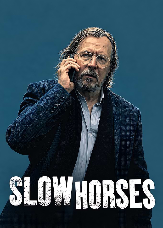 Slow Horses Jackson Lamb Poster