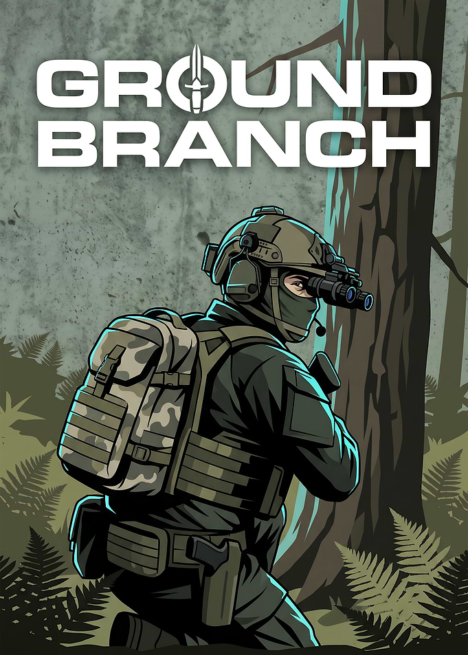 Ground Branch Tactical Soldier Poster