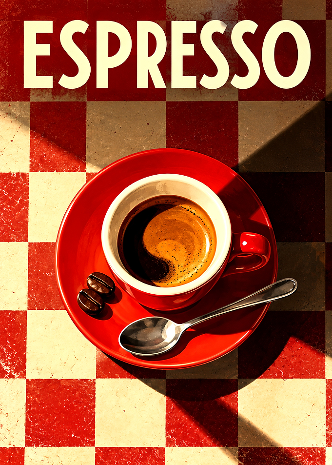 Espresso Coffee Poster