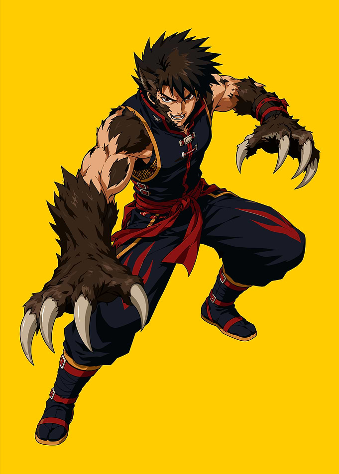 Yugo the Wolf from Bloody Roar