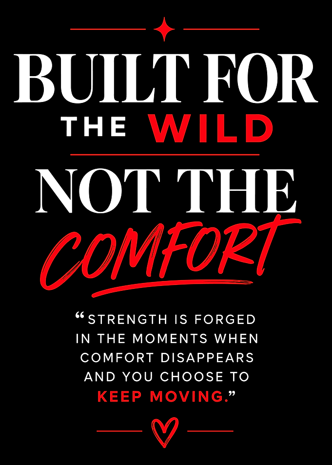 Built for the Wild Motivational Poster