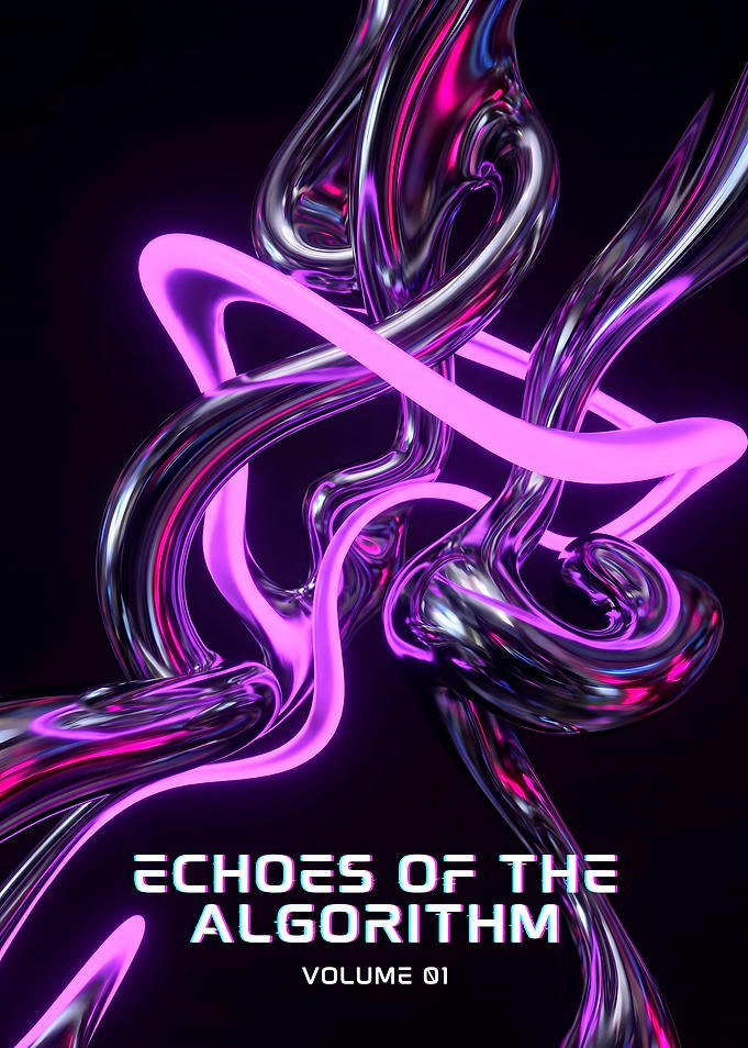 Echoes of the Algorithm Abstract Art