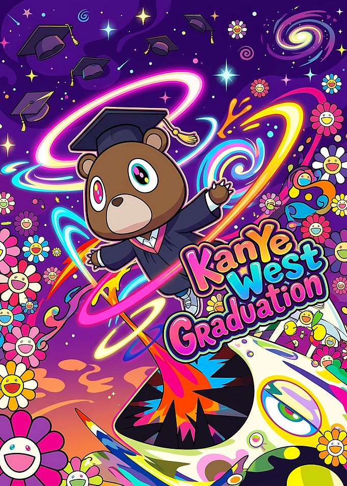 Kanye West Graduation Album Art