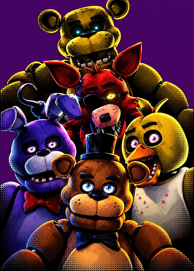 Five Nights at Freddy's Animatronic Group