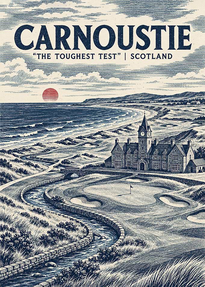 Carnoustie Scotland Golf