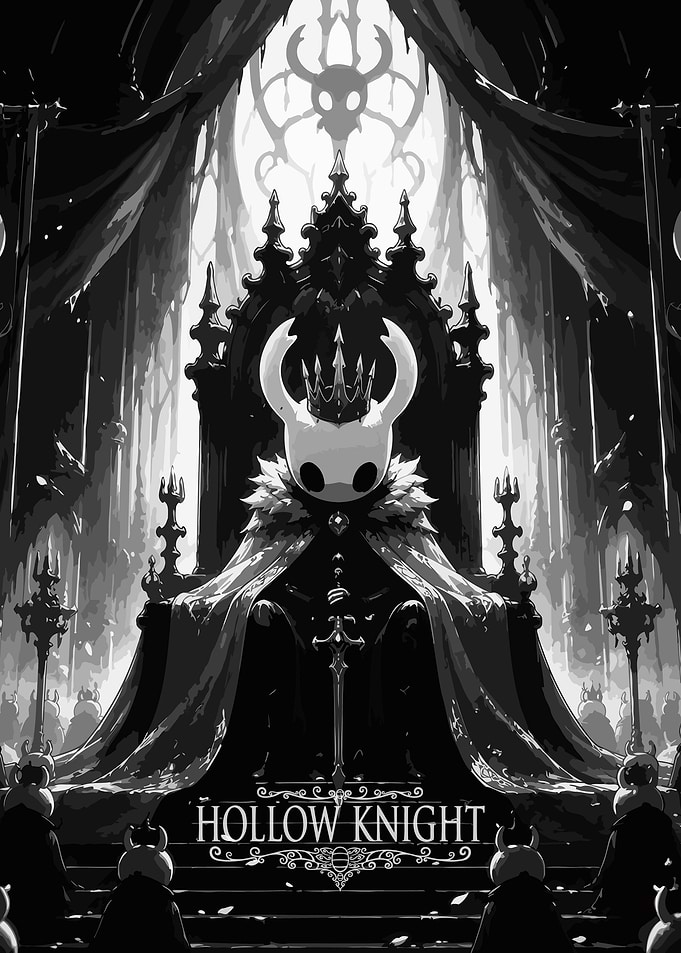 Hollow Knight King on Throne