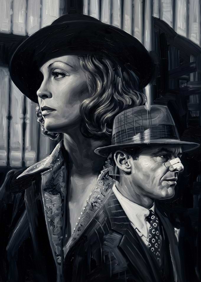Noir Detective Mystery Film Art