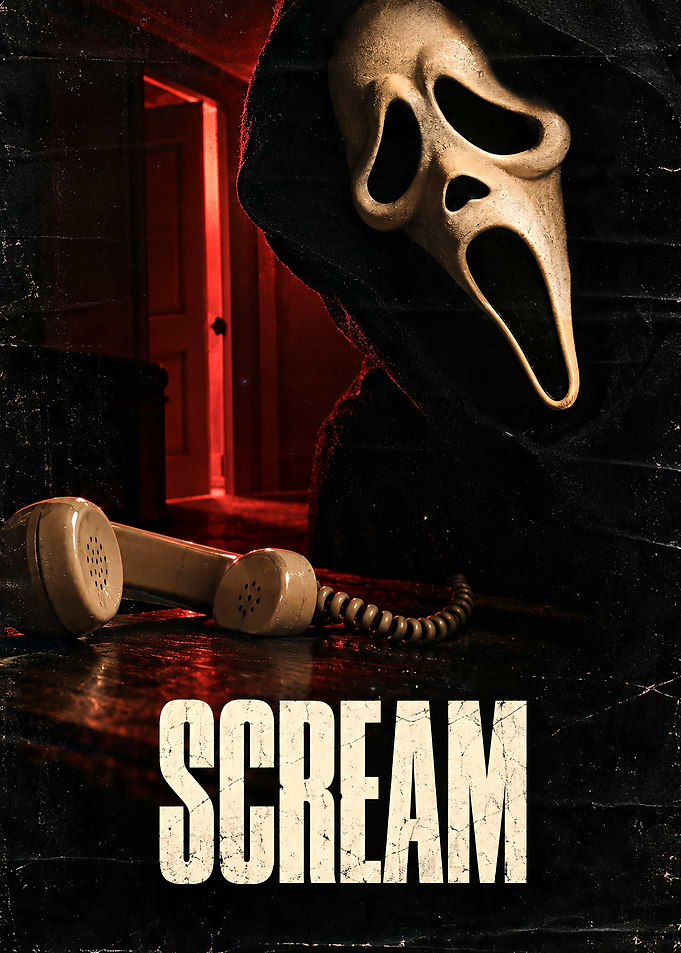 Scream Ghostface Horror Movie Poster