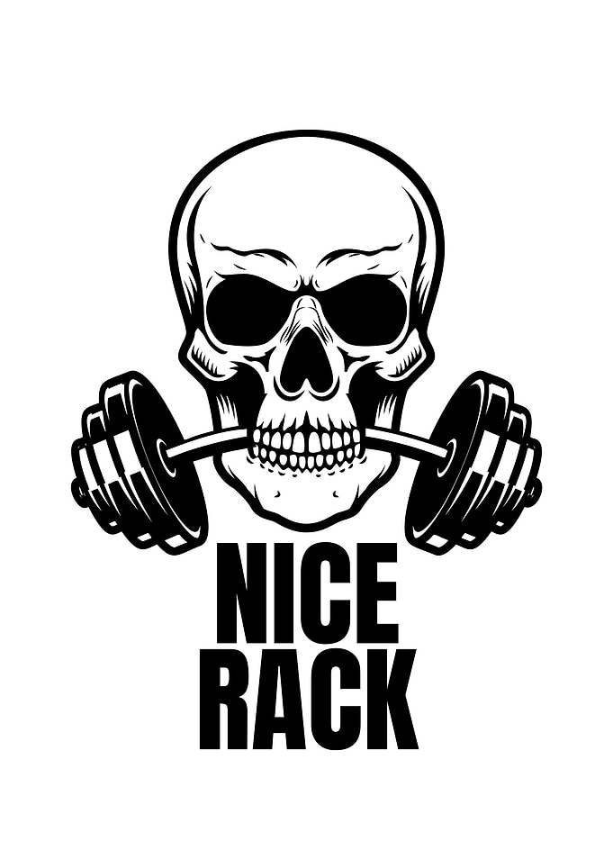 Nice Rack Skull Gym Design