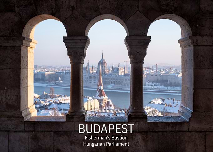 Budapest View from Fisherman's Bastion