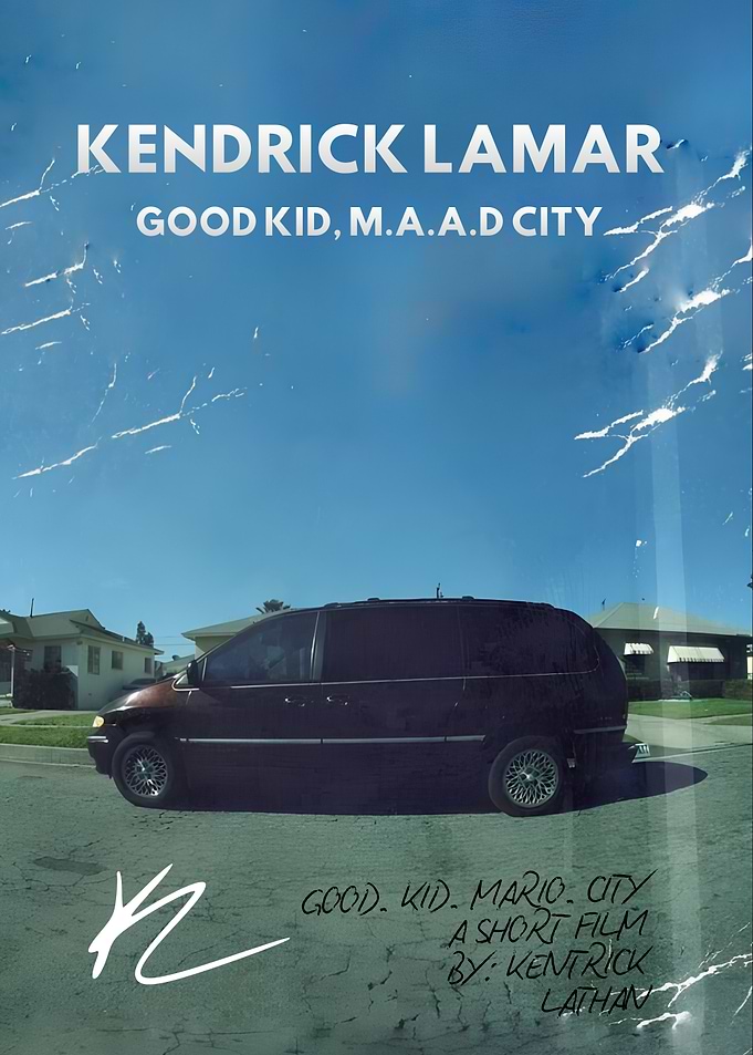 Kendrick Lamar Good Kid M.A.A.D City Poster
