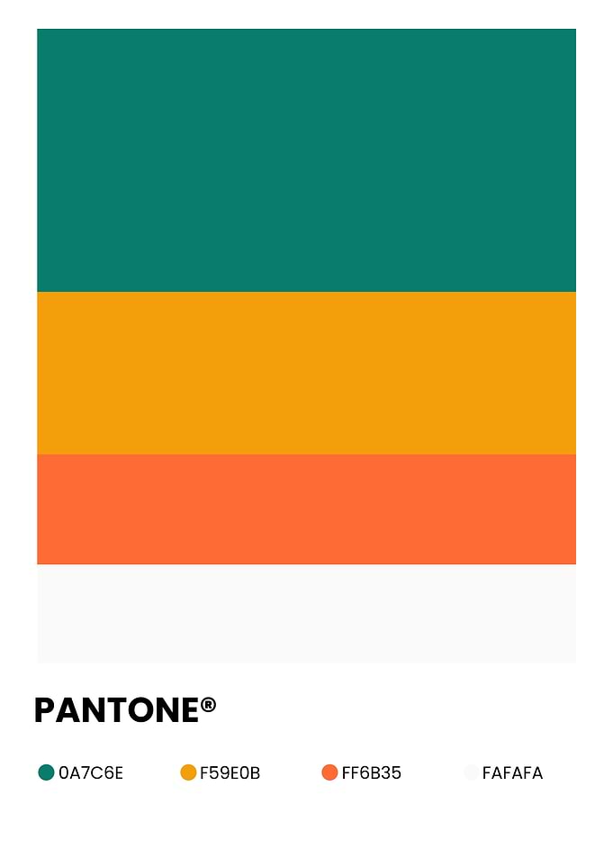 Pantone Color Palette Graphic