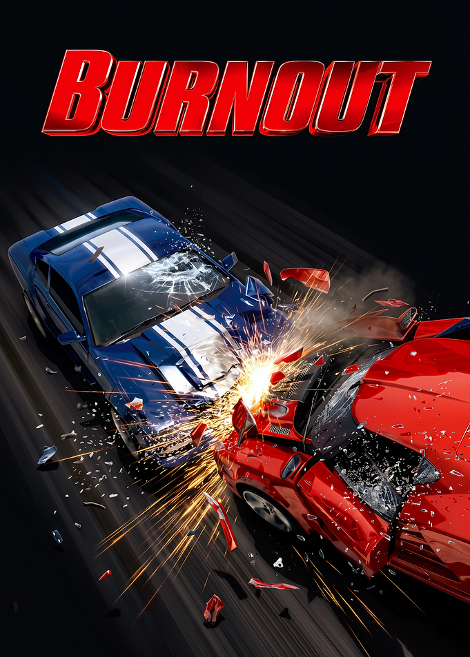Burnout Video Game Car Crash