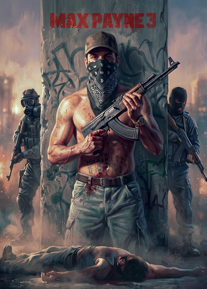 Max Payne 3 Game Poster