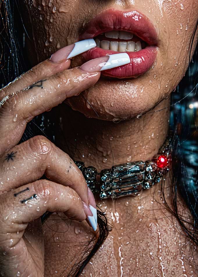 Megan Fox in the Rain