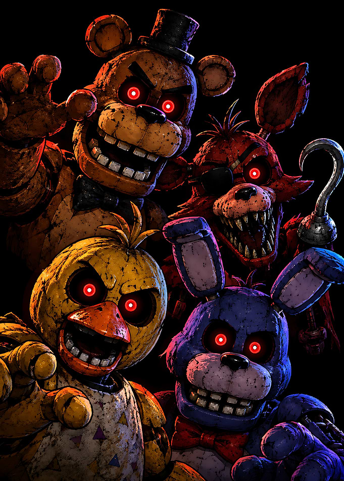 Five Nights at Freddy's Animatronic Group