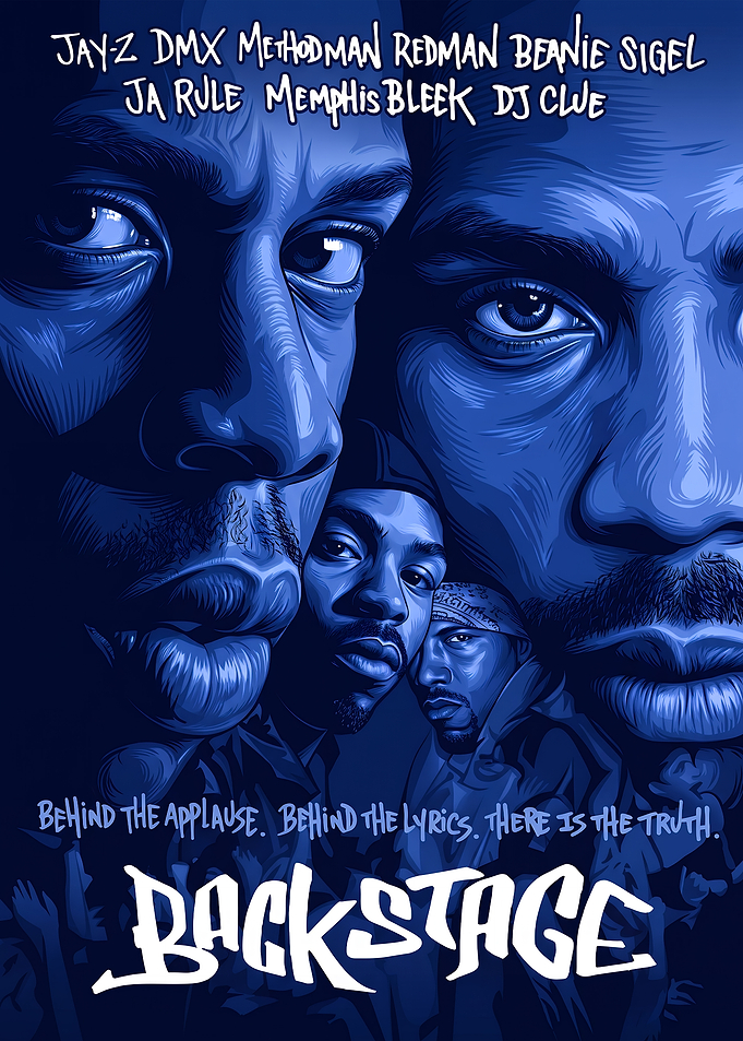 Backstage Hip Hop Documentary Movie Poster