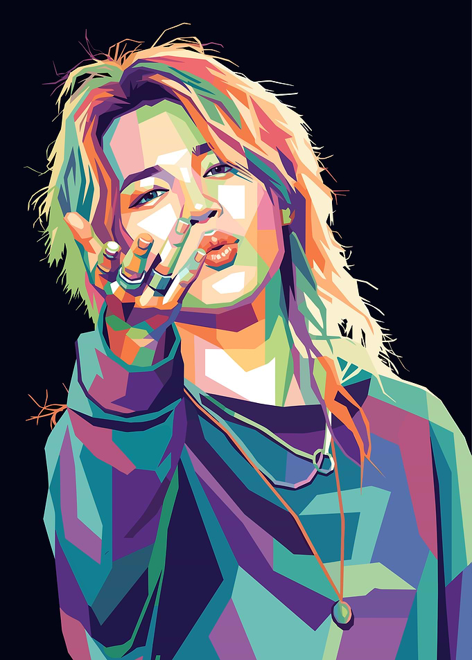 Jimin Pop Art Portrait