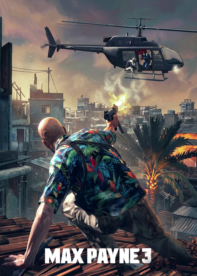 Max Payne 3 Action Cover Art