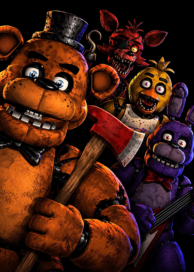 Five Nights at Freddy's Animatronic Group
