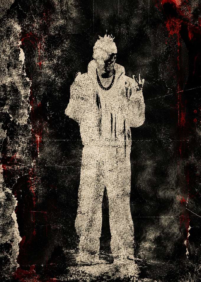 Gritty Grunge Style Portrait