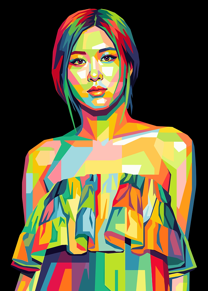 Rose Of Blackpink Pop Art