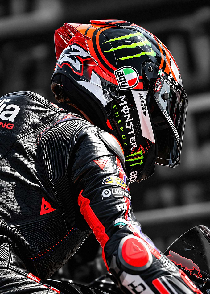 Racer in Racing Gear