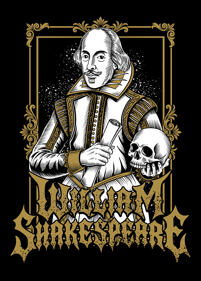 William Shakespeare Illustration