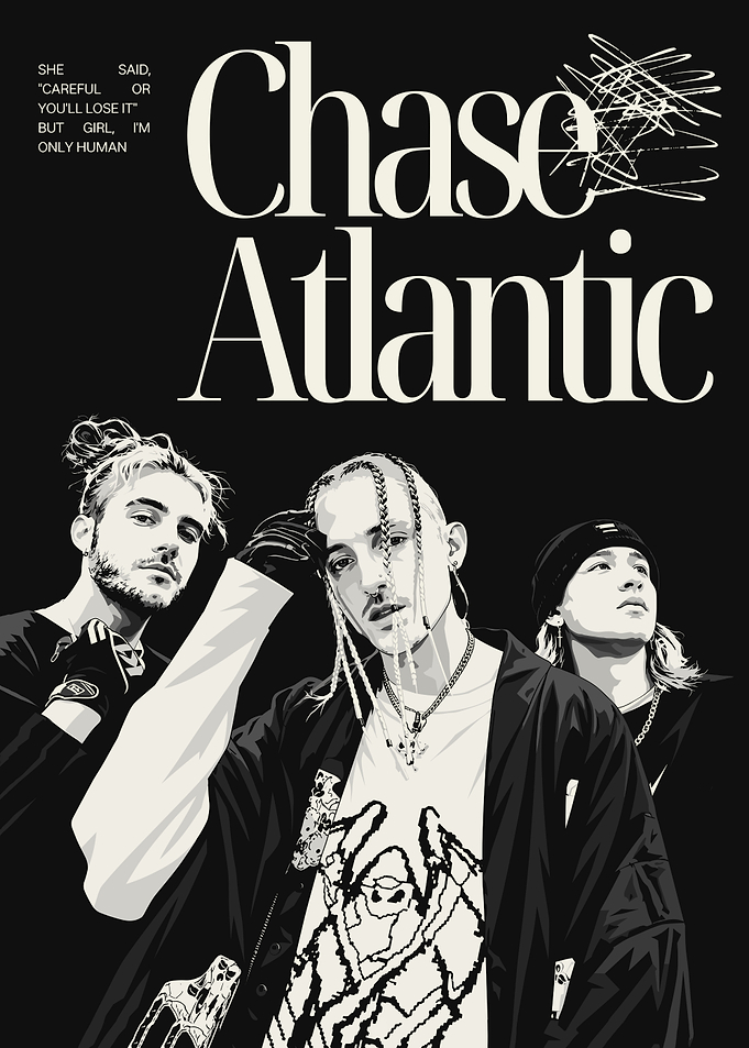 Chase Atlantic Band Poster