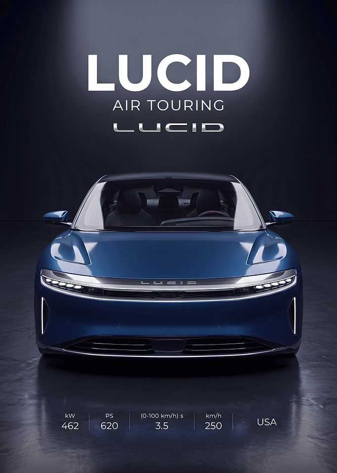 Lucid Air Touring Electric Sedan