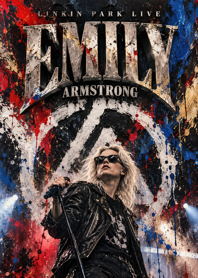 Emily Armstrong Linkin Park Live Poster