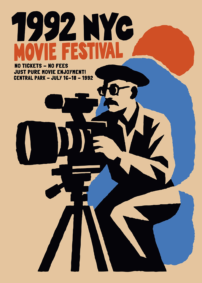 1992 NYC Movie Festival Poster