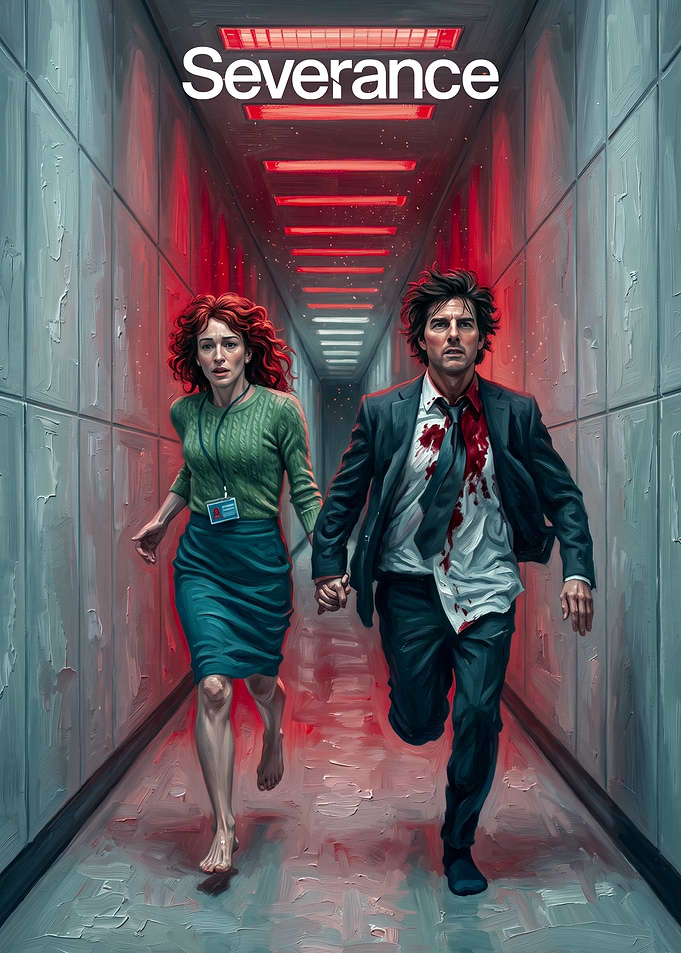 Severance TV Show Poster Art