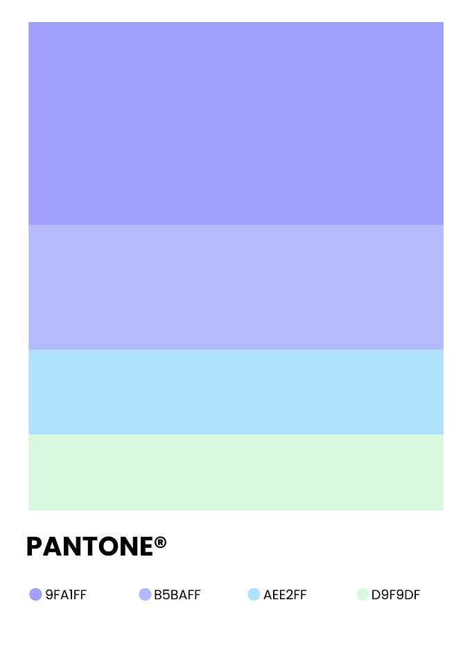 Pastel Color Palette Swatch