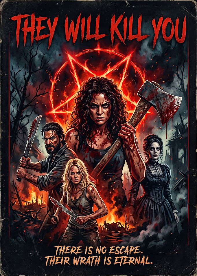 They Will Kill You Horror Poster