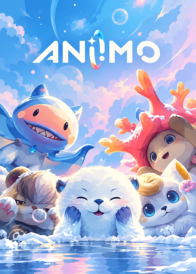 Aniimo Cute Creature Fantasy Poster