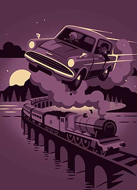 Magical Midnight Journey to Hogwarts
