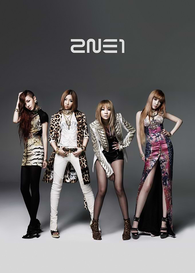2NE1 K-pop Group Promotional Portrait