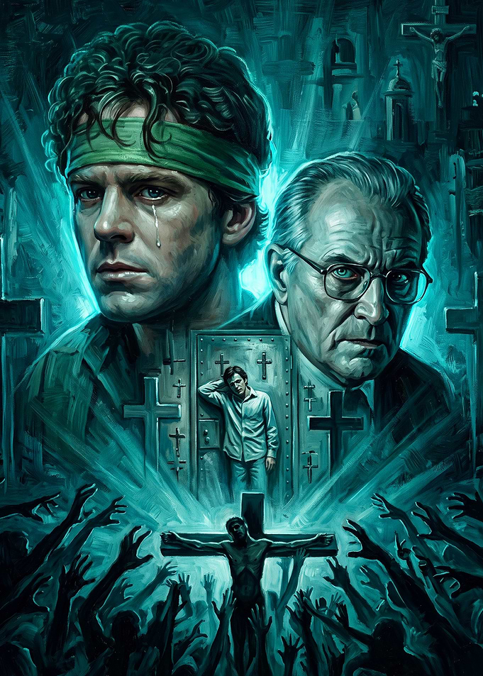 Vietnam Vet Gothic Dark Art Poster