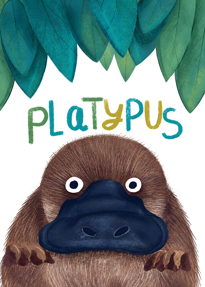 Cute Platypus Illustration